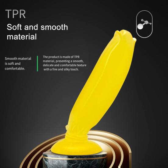 Suction Cup Dildo Adult Sex Toy Fun Banana Cucumber Corn Dildo Fruit Vegetable Design Soft Dildo Anal Toy for Women