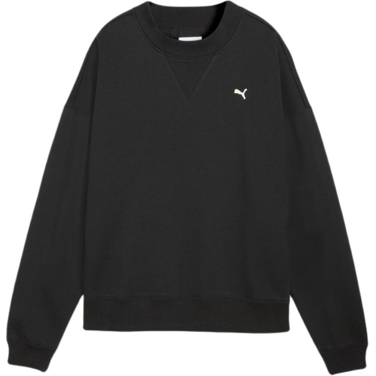 Puma Select Essentials Флисовая свободная толстовка с круглым вырезом Женские топы 63473501 XL