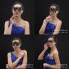 Exquisite Metallic Mask For Dance Parties And Festive Role-playing Halloween Eyemask