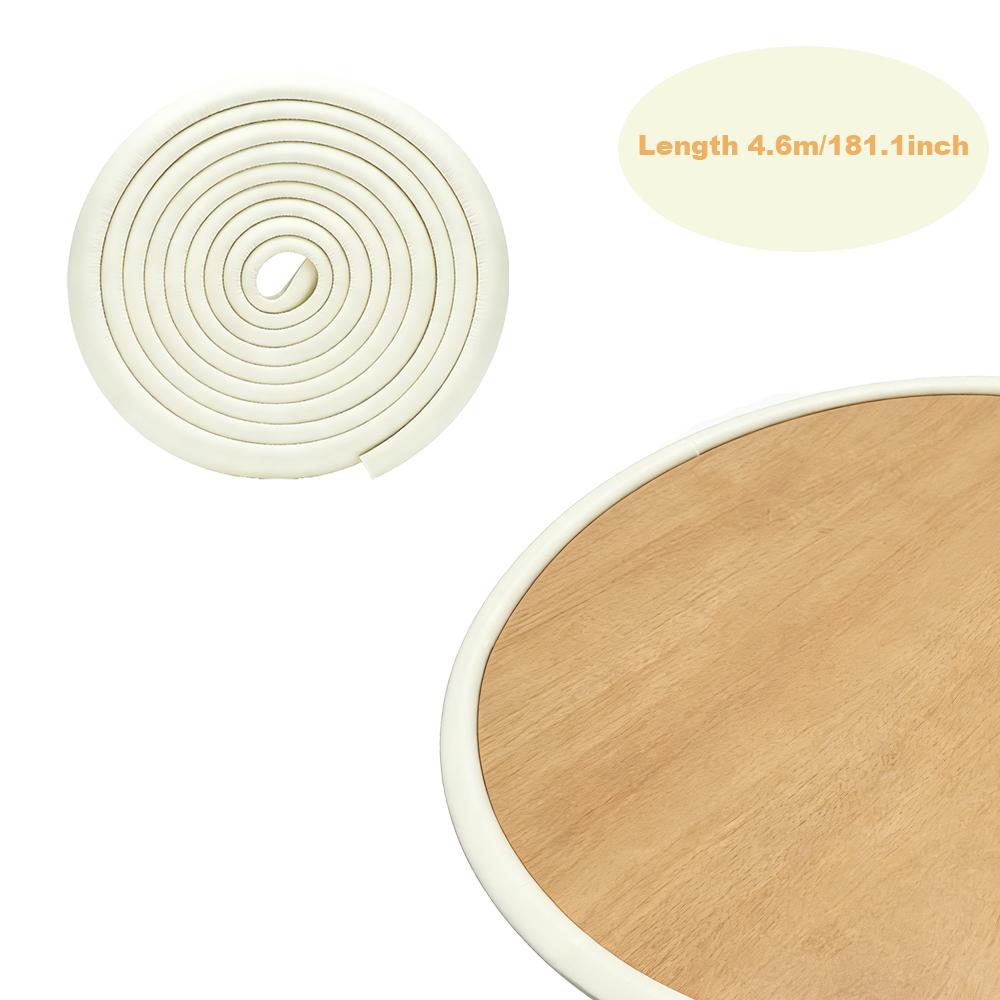 4,6/5,5M Extra dlouhé dětské bezpečnostní nárazníky, Dětský chránič hran pro rohy nábytku, Samolepicí chrániče rohů stolů