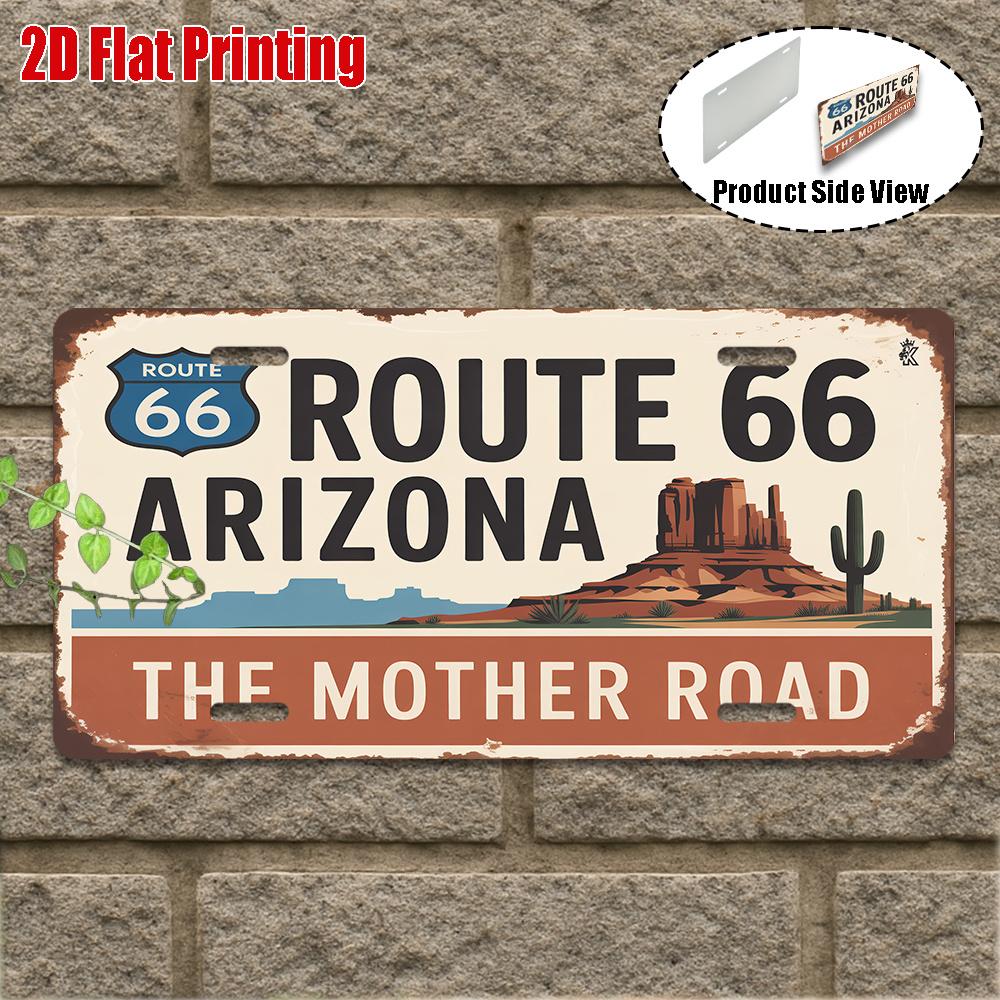 Pc Vintage Metal Sign Decorationg Only Decorative Sign ( ) Arizona Aluminum SignRustic Wall Decor Desert Decor