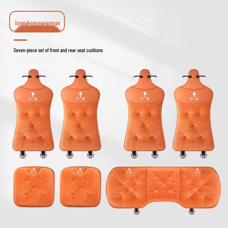 Winter Flannel Seat Cushions for Hongqi H5/HS5/HS3/H6/H9/E-HS9/HS7/HQ9 Cars