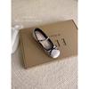 Inner height increase pink ballet single shoes women's shoes 2025 new French spring and autumn Mary Jane gentle evening shoes