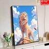 Disney DIY Pearl Painting The Lion King Decorative Painting Creative Ornaments Friends Gifts Desktop Furnishings Home Decoration