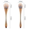 2 Pieces Large Powder Brushes, Soft Fluffy Makeup Brushes (rose Gold) 25-26