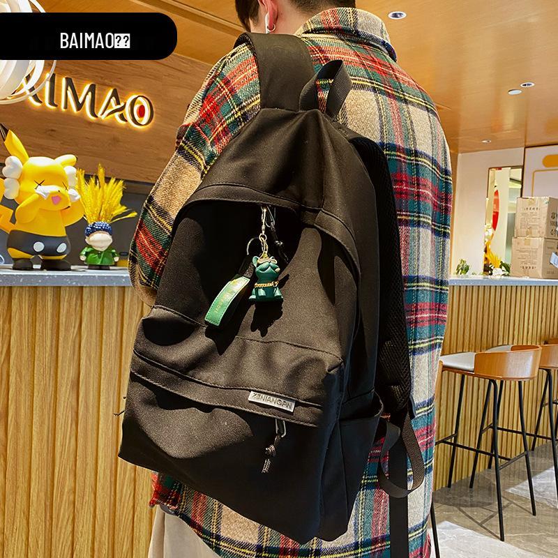 Baimao Módní buldočí klíčenka: Roztomilá pryskyřičná figurka psa pro muže a ženy