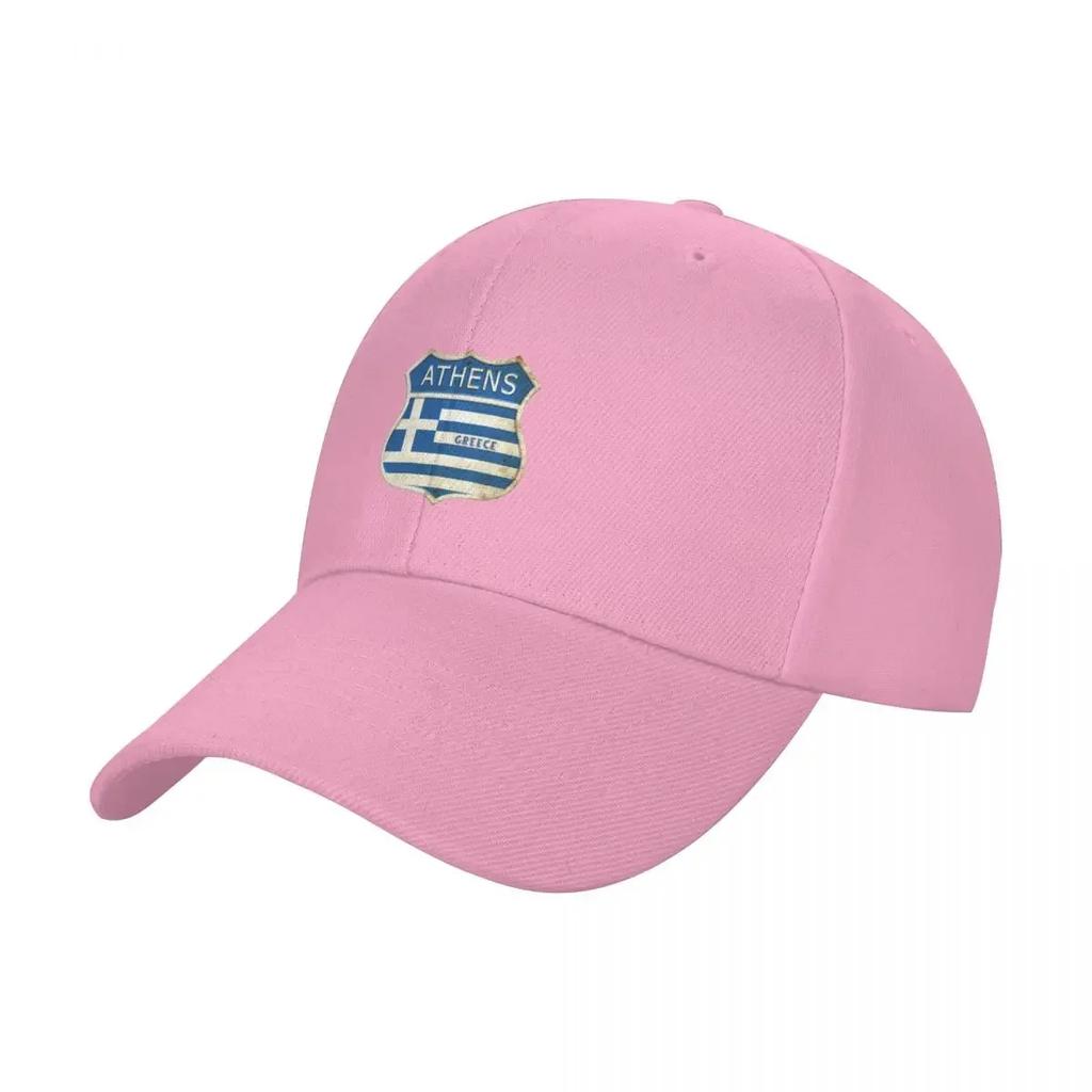 New Athens Greece coat of arms flag design Baseball Cap Rave Streetwear party Hat Women s Unisexs