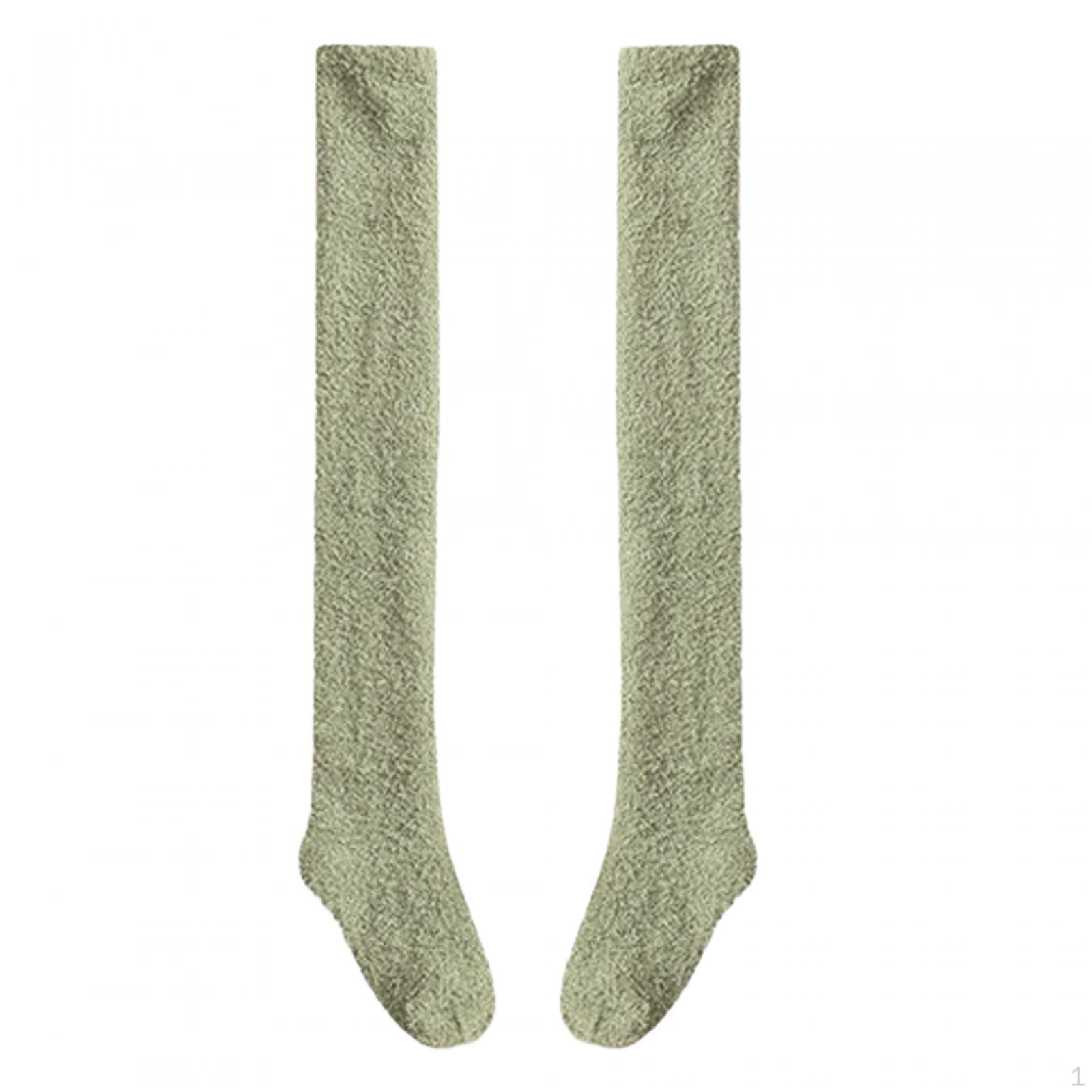 

Уютные чулки для женщин - теплые аксессуары для хорошего ночного сна Green