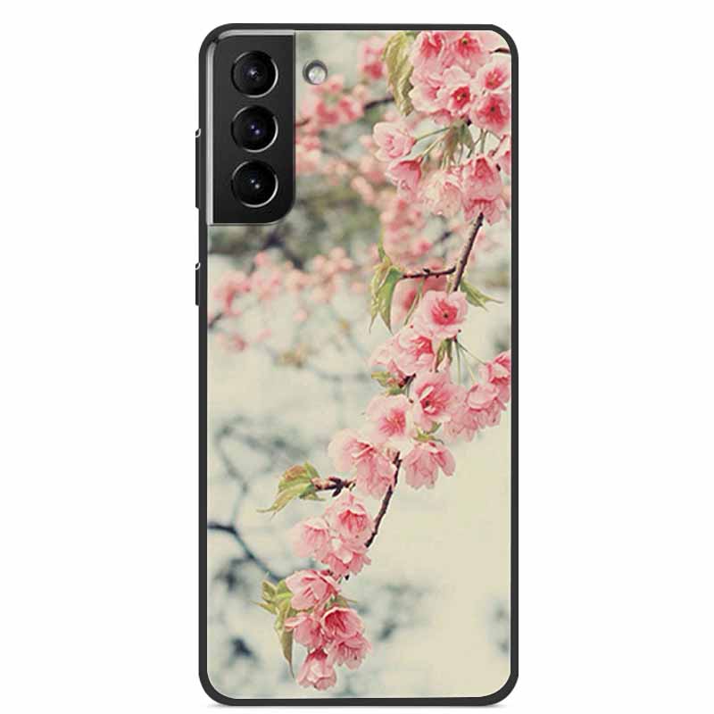 For Samsung S22 Case Wolf Lion Cat Black Silicone Soft Back Cover Case For Samsung Galaxy S21 FE S22 Ultra Phone Case S 22 Funda