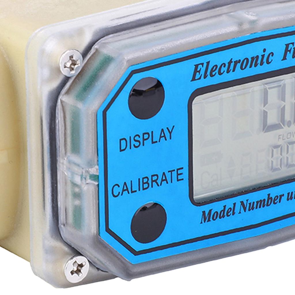 Meter Diesel Flowmeter Mini Digital Turbine Flowmeter Diesel Fuel Meter 0‑90L/min 25‑150L/min 35‑250L/min 1" NPT