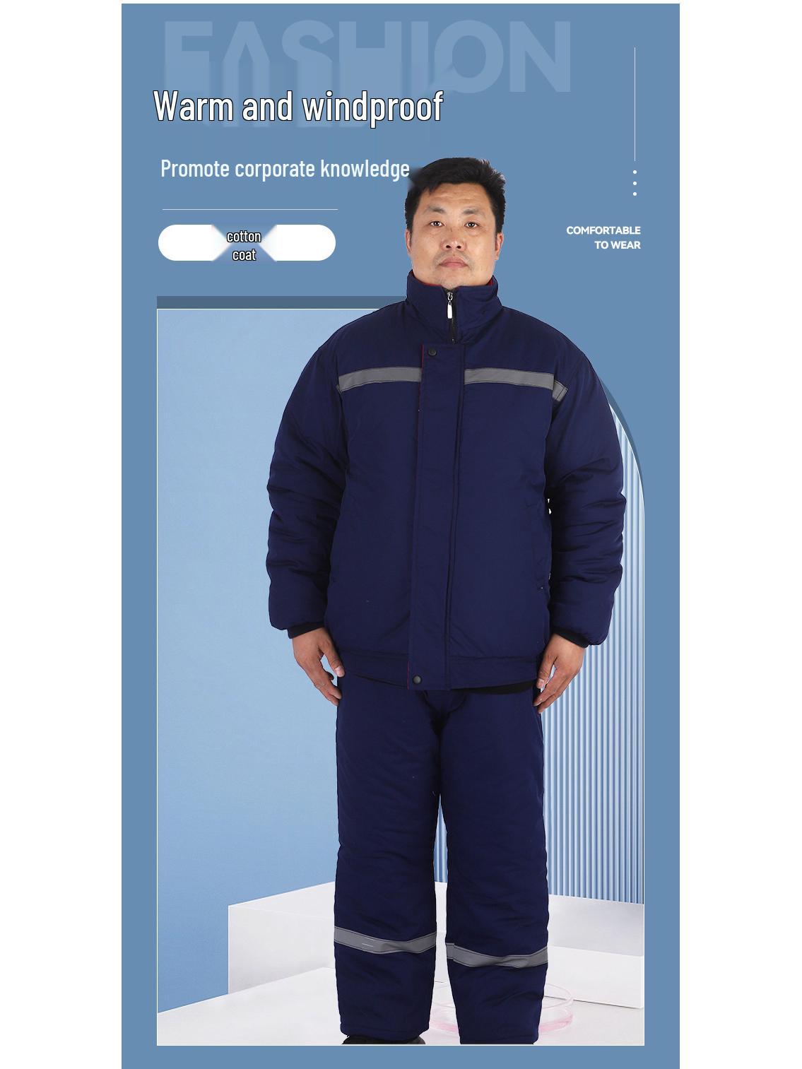 Men s Insulated Winter Work Jacket and Pants – Heavy-Duty Cold Protection for Extreme Temperatures 3XL