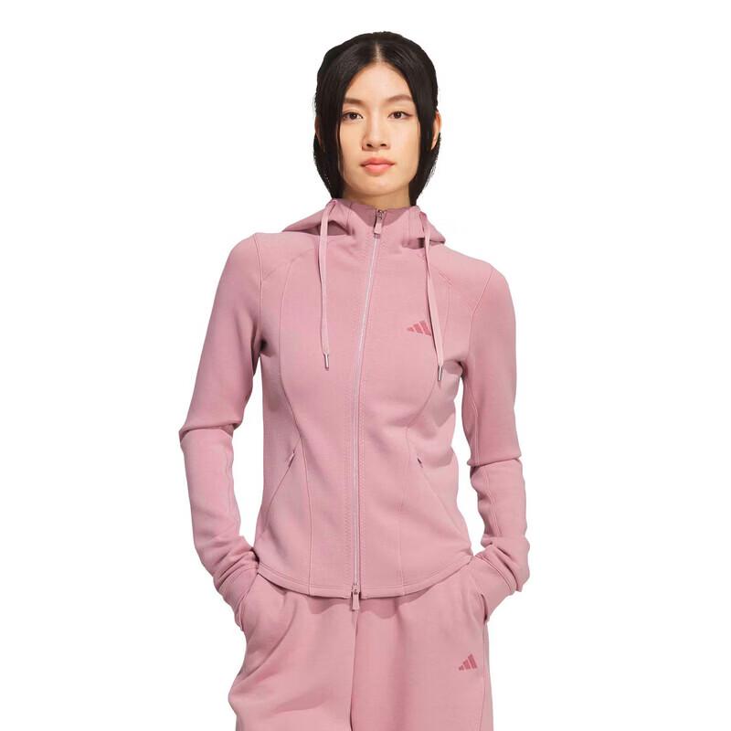 Adidas Women s Knit Hooded Jacket L