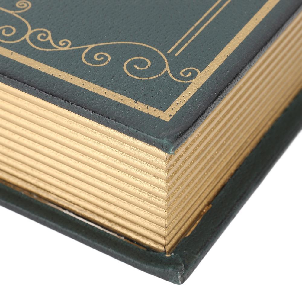 Leather Texture Faux Book Box Book Shaped Book Shaped Storage Box Photography Prop