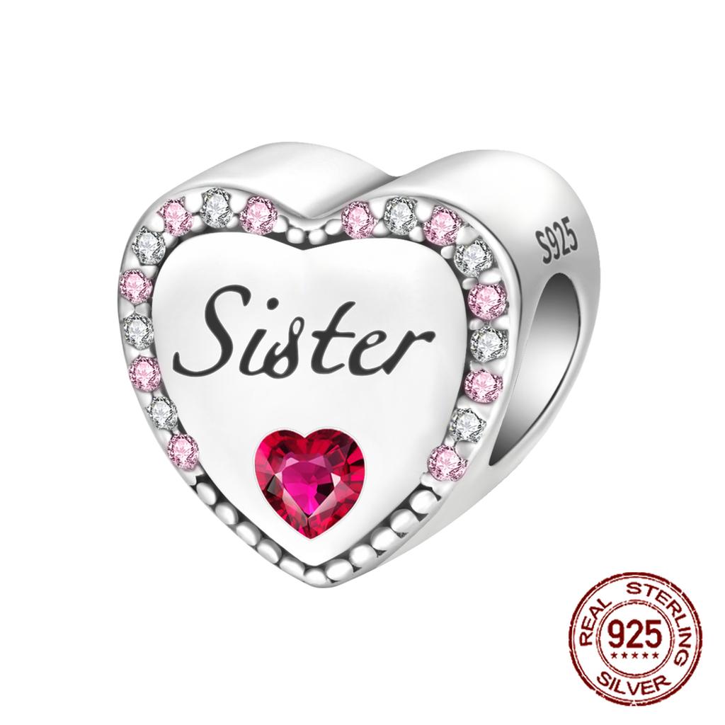 Copper Love Family Tree Cats Dogs Balloon Dangle Beads Fit Original Charms Bracelets Diy Bead Women Jewelry Making