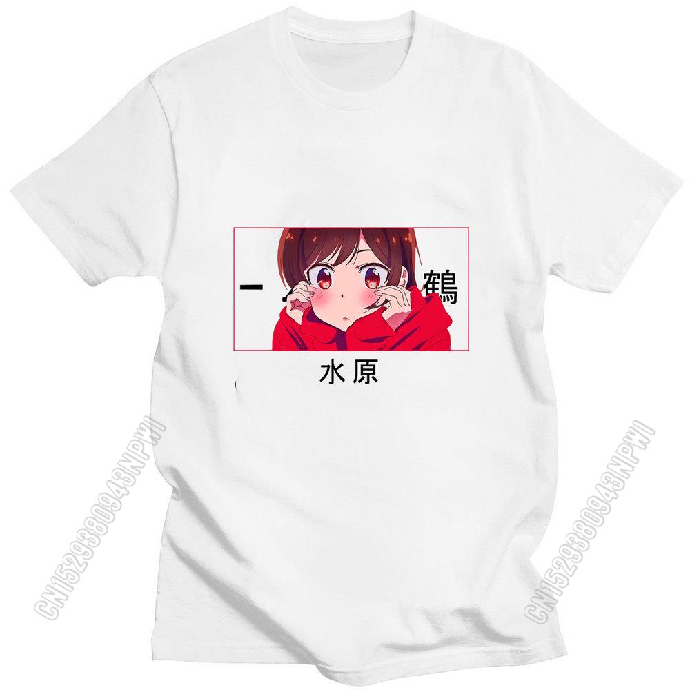 Men Rent A Girlfriend Chizuru Mizuhara Anime 2024 the New T-Shirts Funny Tops Ruka Sarashina Pure Cotton Harajuku T Shirt