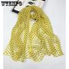 Autumn/Winter Korean Double Wave Point Scarf for Women Neck Scarf Atmosphere Neck Accessories