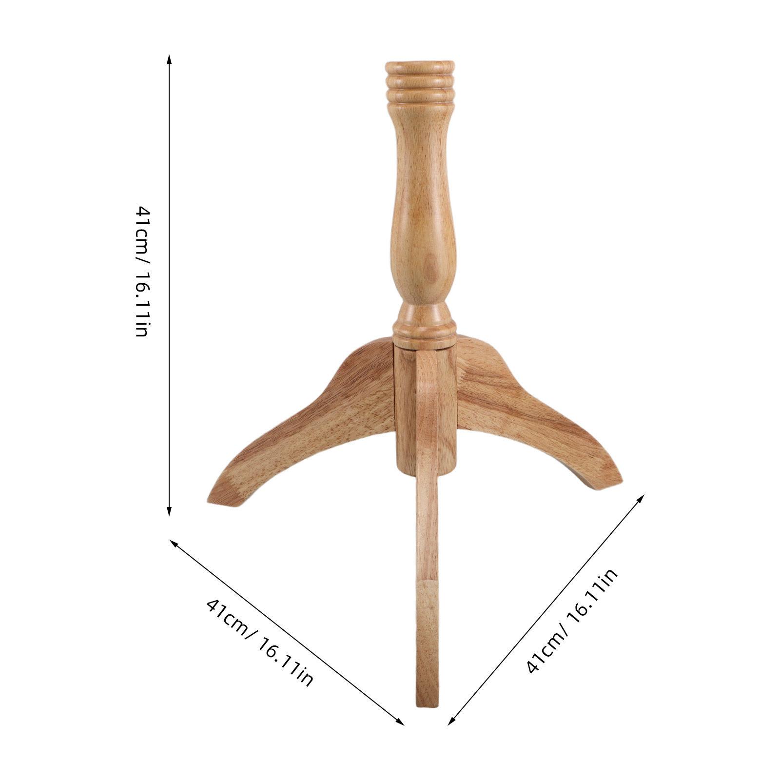 Wooden Mannequin Stand Base for Female