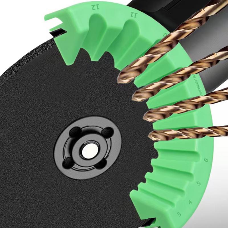 Drill Bit Sharpener For Bench Grinder Multi-Specification Grinding Auxiliary Tool Portable 3-12mm Multi-Multi-Sizes Power Tool