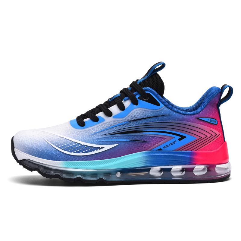 New Spring and Summer Men's Mesh Sports Shoes Air Cushion Extra Large Size Cross-border Sports Wear-resistant Casual Fashion Versatile