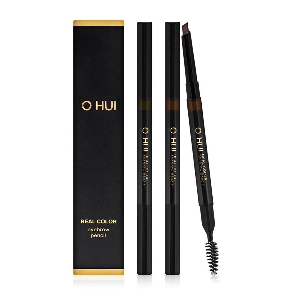 Ohui Real Color Eyebrow Pencil / No. 01 Natural Brown