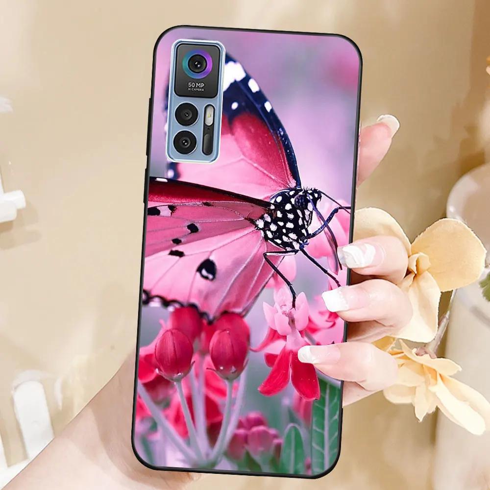 Case For TCL 30 5G Coque TCL 30 Plus TPU Soft Silicone Fashion Phone Funda For TCL 30 Plus Back Cover Case Luxury Capa Bumper