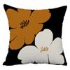 Simple Flower Pattern Pillowcase Dormitory Decoration Office Living Room Sofa Home Pillowcase