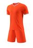 Adult Kids Soccer Jersey Set Breathable Sweat Absorption Quick Dry Soccer Jersey Splicing Color Training Soccer Jersey