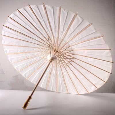 Traditional DIY Painting Paper Umbrella Vintage Blank Paper Umbrella Kindergarten