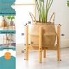 Nordic Bamboo Cross Flower Stand