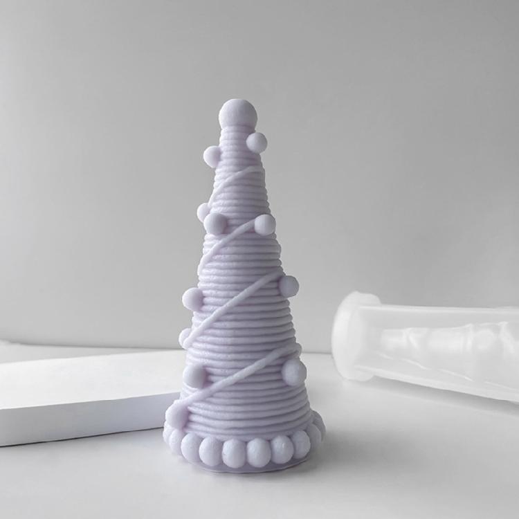 Gypsum Ornament Mold Scented Candle Resin Mold Christmas Pine-Tree Soap Mold