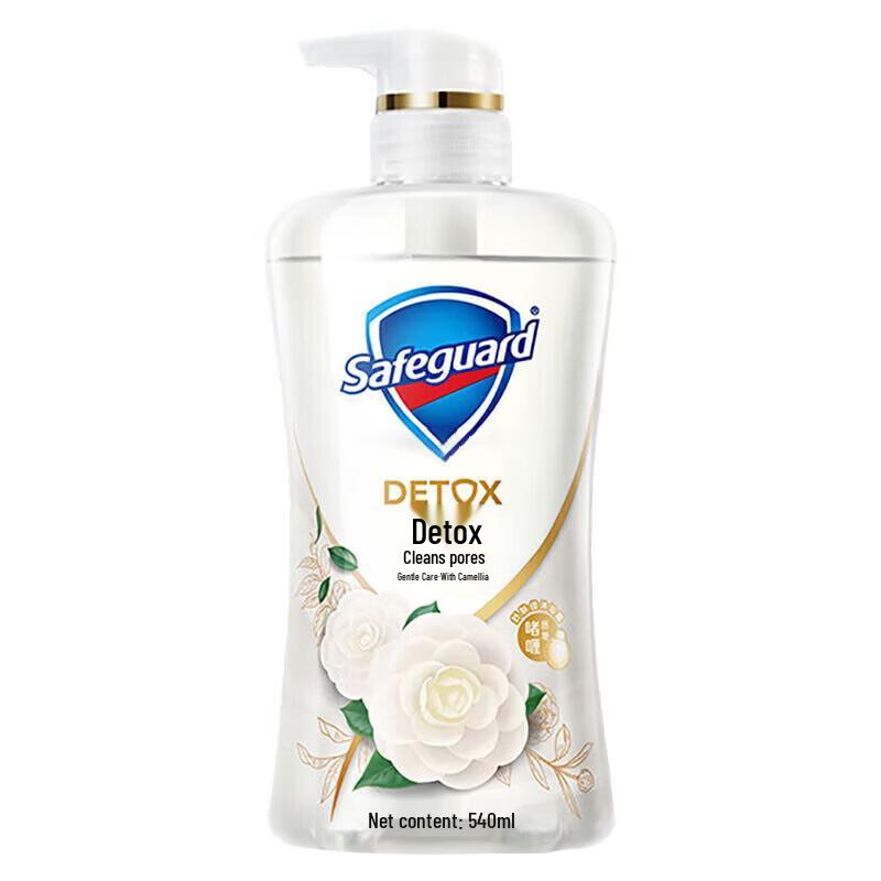 Гель для душа Safeguard Gentle Care с ароматом камелии