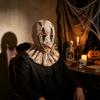 Halloween Horror Mask Full Face Monster Headgear Scary Cosplay Hood Party Masquerade Costume Props for Adults Men Women