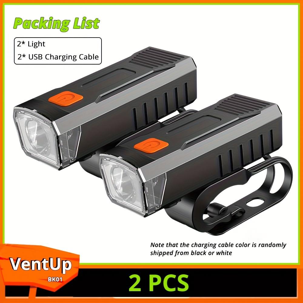 Bicycle Headlights Are Rechargeable and Easy To Install, with 3 Lighting Modes Suitable for All Bicycles, Mountains, and Highways