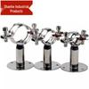 Staffa di supporto per tubo in acciaio inossidabile 304 con base