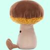 JELLYCAT Fun Food Collection Umbrella Mushroom Sprout Large Size Dolls Plush Doll 25cm Height In Sitting Posture