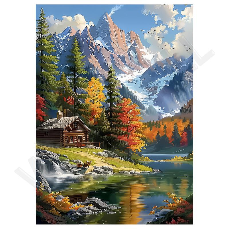 New Mosaic 5D Diy Diamond Paintings 30x40 Cm New 2025 Wall Art Pictures Diamond Art Painting Kits Accessories Paint Full Crystal