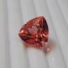 12.20 Carat Padparadscha Sapphire Trillion Cut Natural   Loose Gemstones