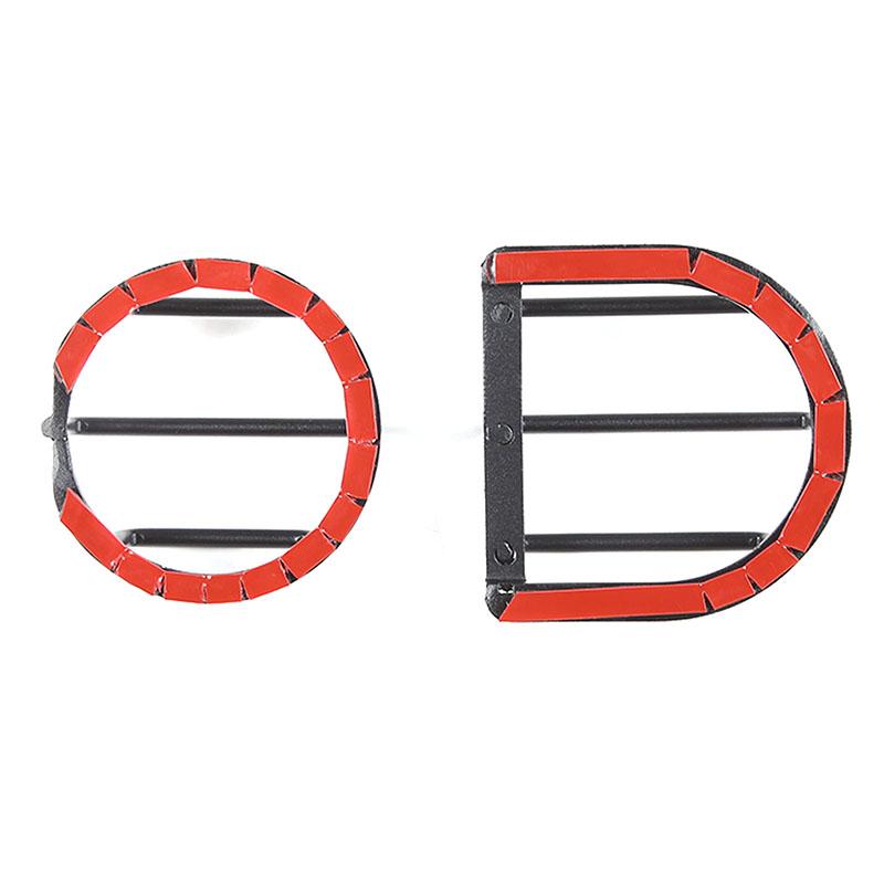 For INEOS Grenadier 2020-2025 Carbon Steel Car Side Turn Signal Light Protective Mesh Cover Car Exterior Accessories