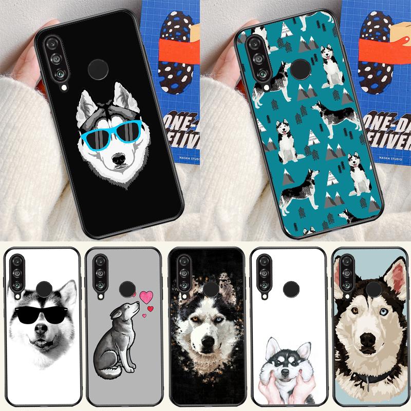 Siberian Husky Dog For Huawei Nova 5T 9 10 SE 12i 12s 11i Y91 Y90 Y60 Y70 Y72 Y61 P60 P30 Pro P20 P40 Lite Case