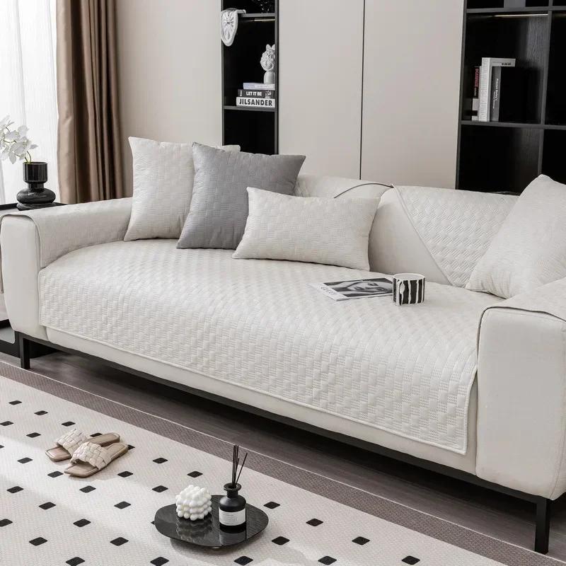 Technology Cloth Sofa Cover Cat Scratch Pet Dog Sofa Mat for Living Room Non-Slip Couch Slipcover L Shape Sofa Cushion Home