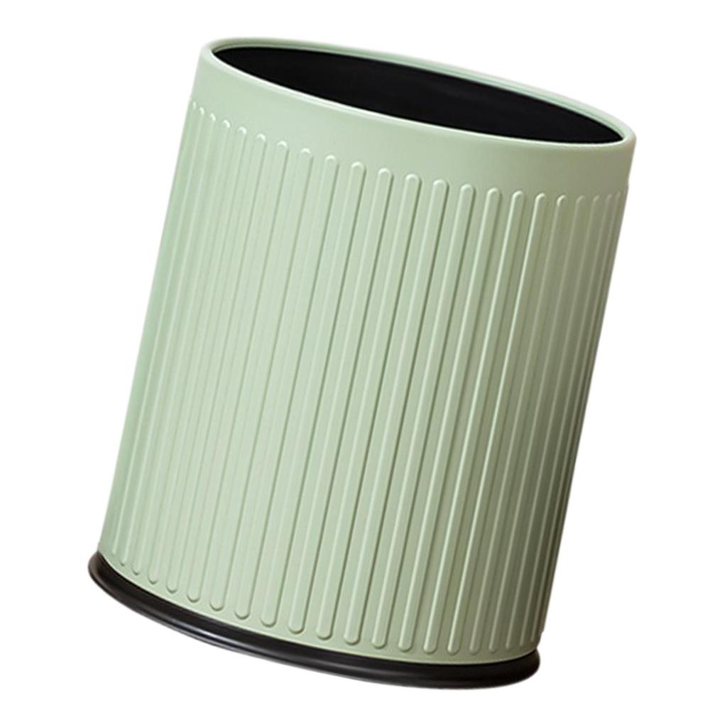 Open Top Trash Can without Lid Practical Wastebasket Elegant Garbage Can for