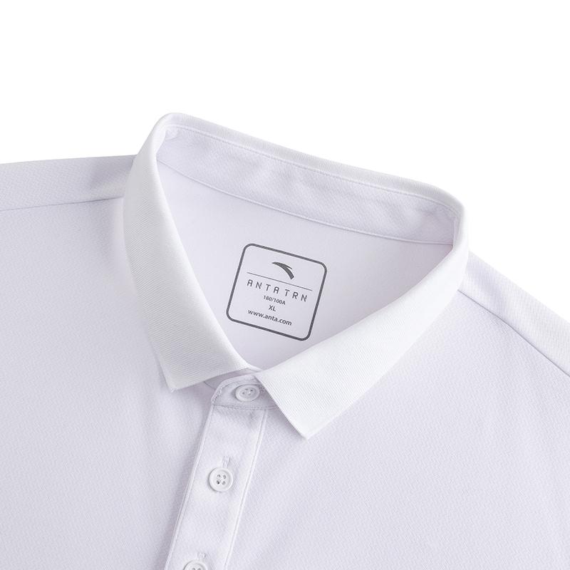 Anta Breathable Simple Versatile Casual Comfortable Fashion Short Sleeve Polo Shirt Men tops 952627114-10