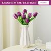 3PCS Artificial Tulip Bouquet Real Touch Long Stem Flowers for Wedding Garden Decor Home Vase Centerpiece Mother's Day Gift