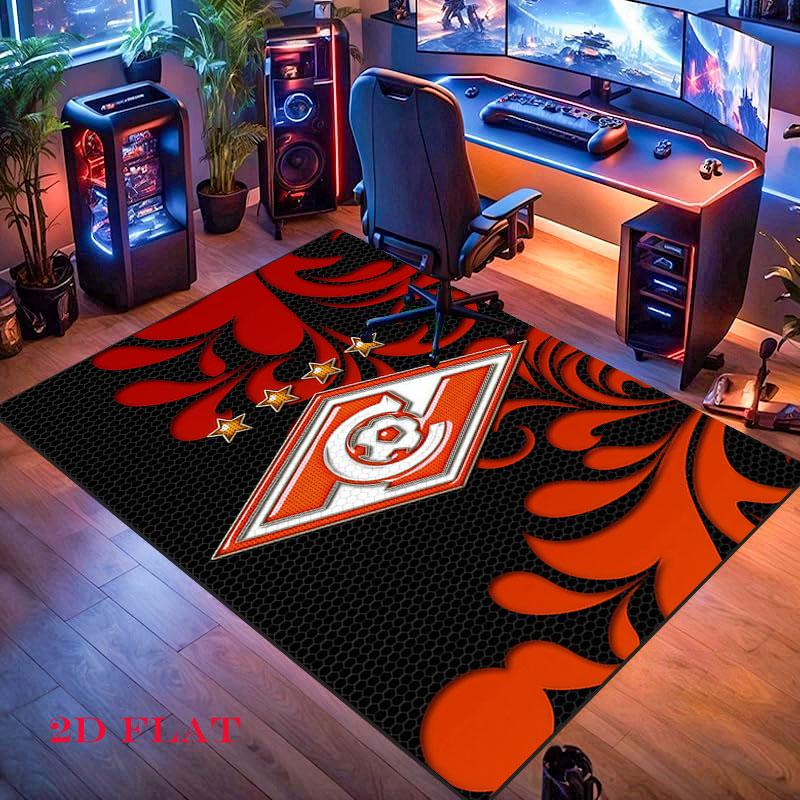 Spartak Moscow Dream Carpet Rug for Living Room Bedroom Home Sofa Decoration,Kids play Nonslip Floor Mat