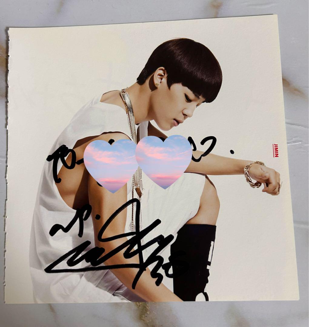 

[USED] BTS Jimin Korean autograph session