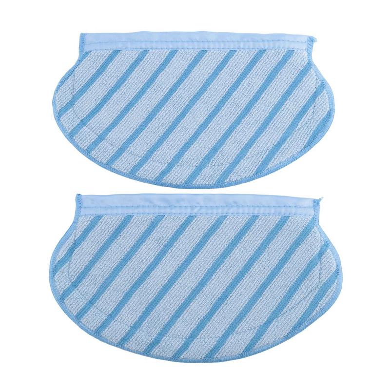 A65T-20Pcs Mop Cloth Cleaning Pads For Ecovacs Deebot Ozmo 920 950 N8/T5/N5/N5S Series Vacuum Cleaner Parts Washable