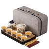 Zhuchuang Jingpin Ru Kiln Portable Tea Set