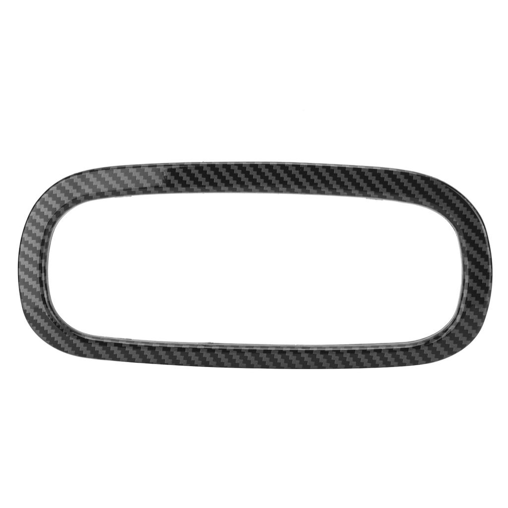 CD-Panel Klimaanlagen-Knopfabdeckung Zierleiste, Carbonfaser-Stil, Ersatz für Smart Fortwo/Forfour 453 2015-2021
