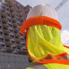 Safety Workers Prevent Bask Reflective Stripe Hard Hat Neck Shield Cover Helmet Sun Shade