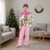 Christmas Prints Family Matching Long Sleeve Tops+Pants Set Family Matching Sets
